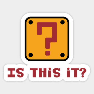 Is this it? Sticker